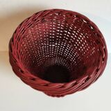 Rattan plant pot