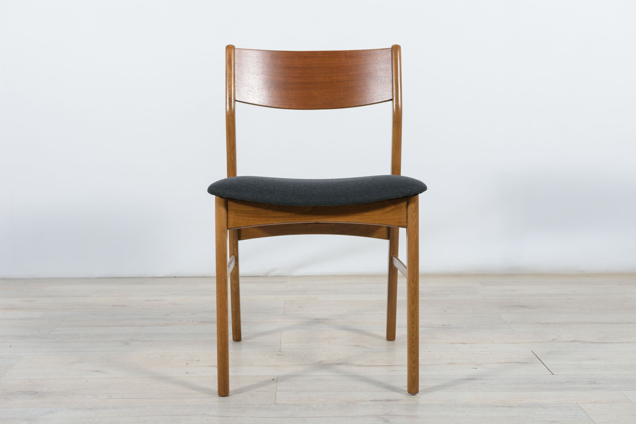 Mid-century teak dining chairs, 1960s, set of 4