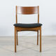 Mid-century teak dining chairs, 1960s, set of 4