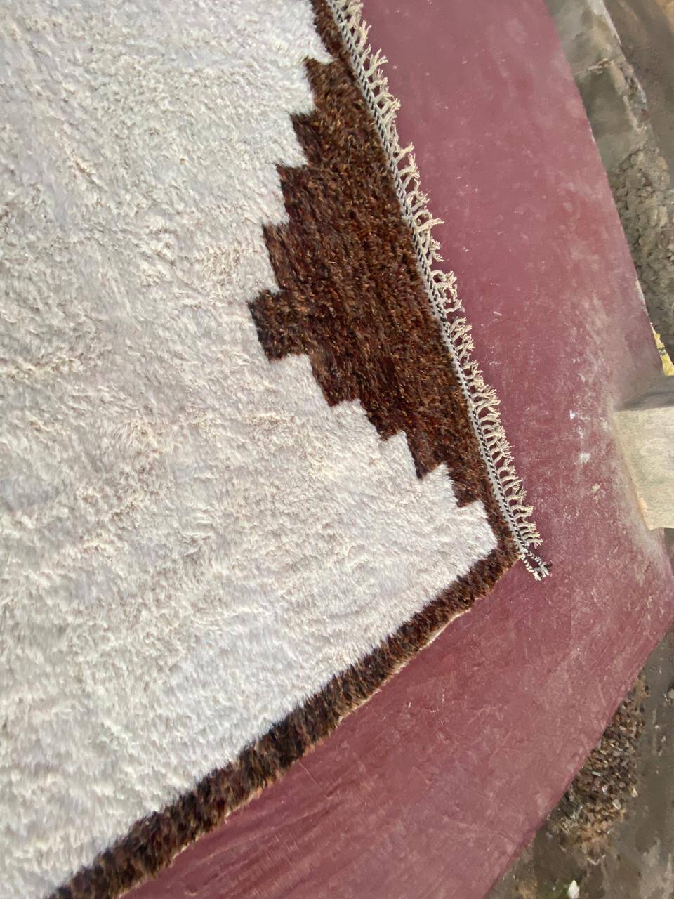 Beni Ouarain rug 300x200 cm – Thick wool with tribal patterns