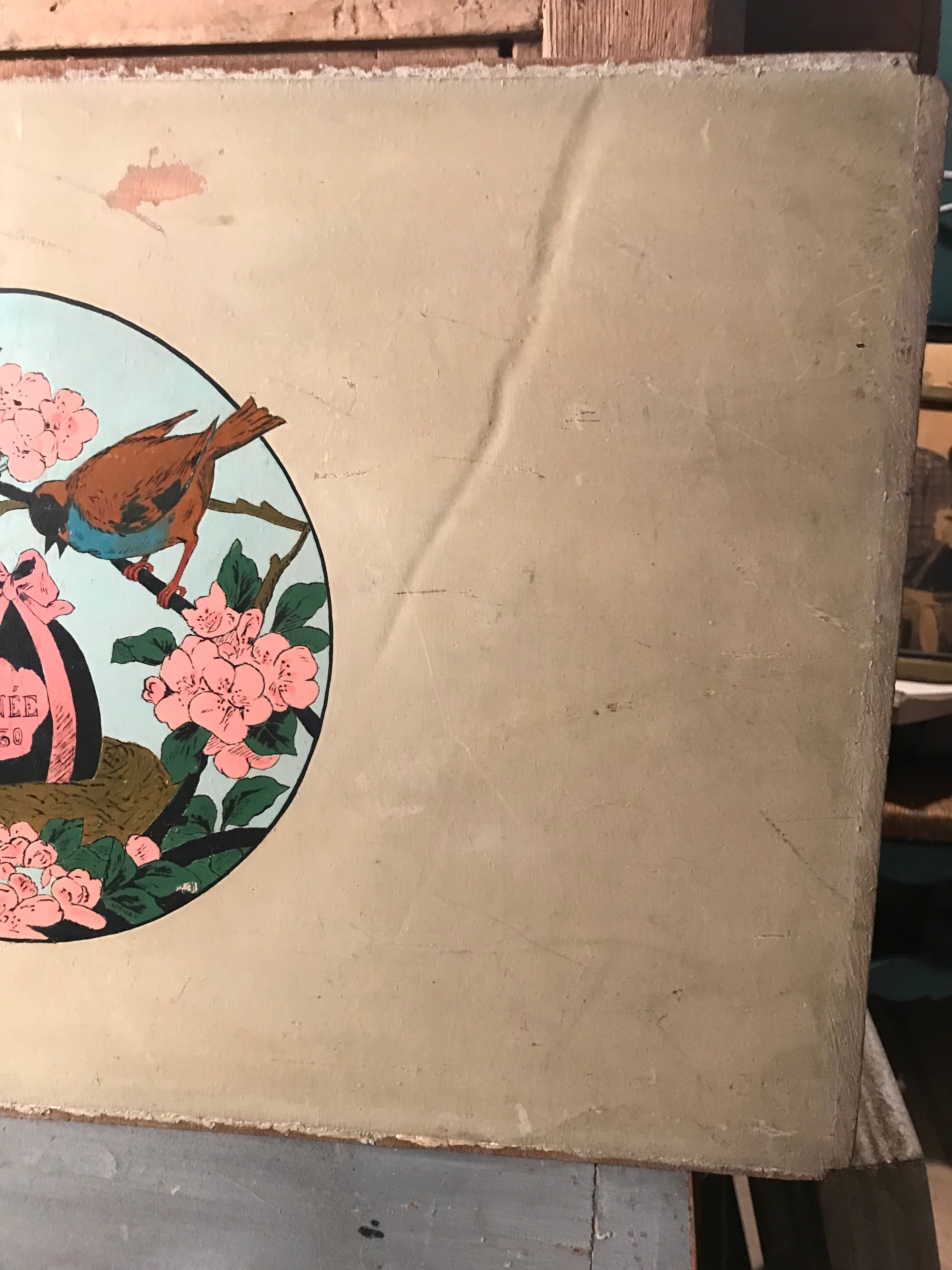 Decorative panel 30s