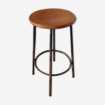 Tabouret ancien de bar ou écolier