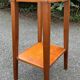 Cherry wood bedside table, vintage, 60s