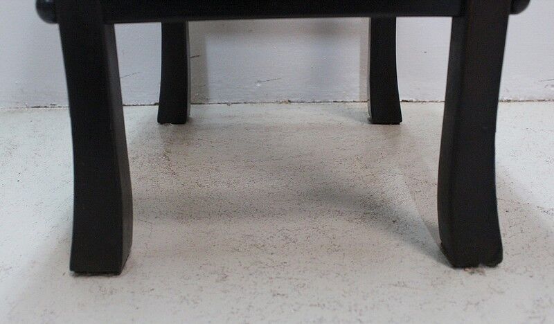 Chinese pull out tables in lase black