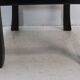 Chinese pull out tables in lase black