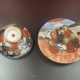 Satsuma Porcelain Bowl and Saucer