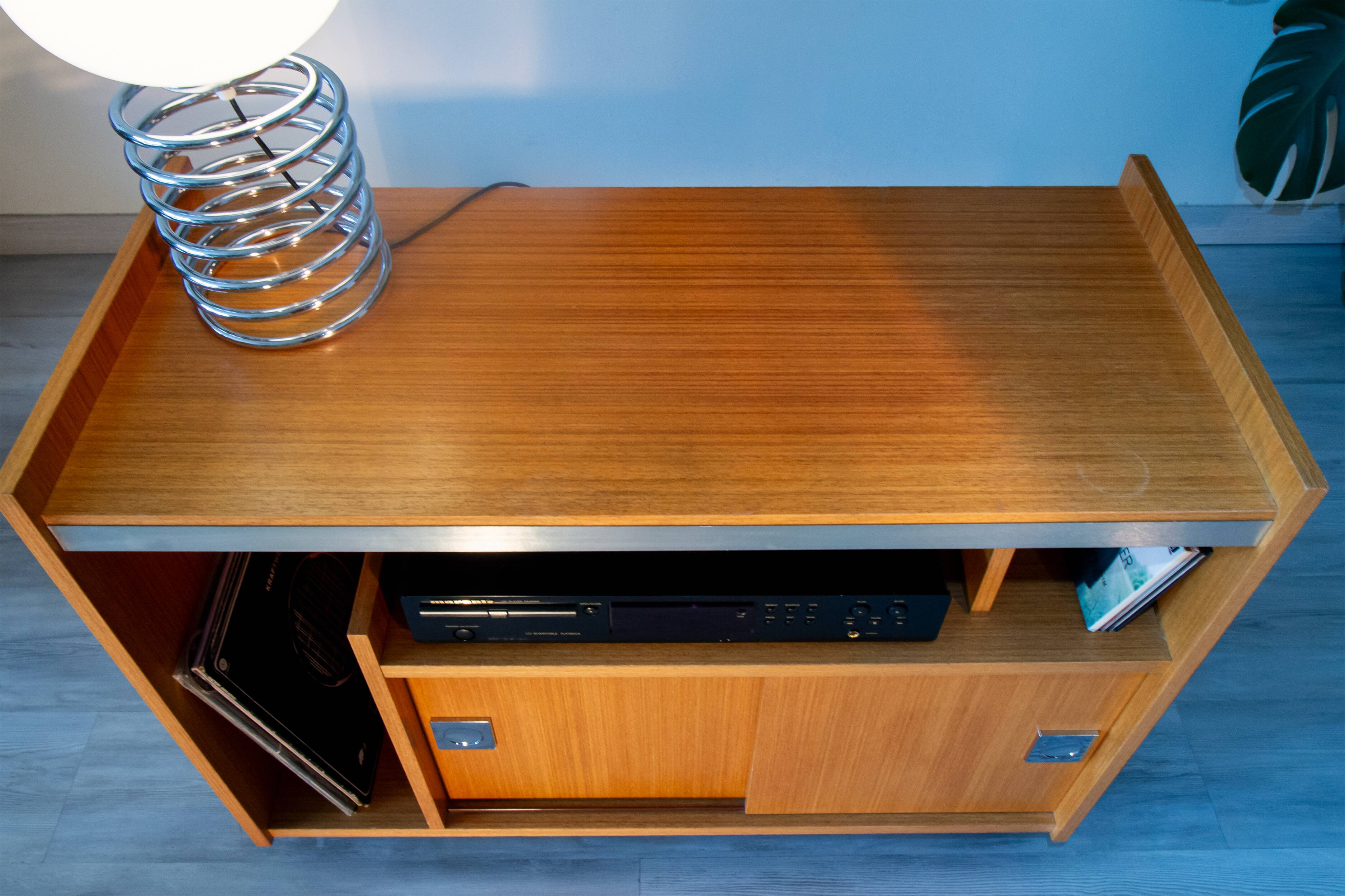 70's Berlioz teak furniture, HIFI TV, other