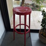 Pair baumann bar stools