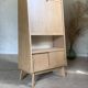 Vintage pyramidal bookcase secretary desk