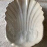 Empty pocket old st Jacques shell in st Amand Hamage earthenware