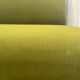 Olive green velvet armchair Slipper Chair Herman Miller USA 1970