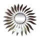 Mirror flower in brass 1970 62cm