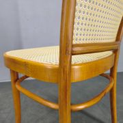 Ensemble de 4 Chaises en Bois Cintré No. 811 après Hoffmann, années 1990