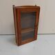 Vintage hanging display cabinet