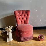 Mariette pink toad fireside chair