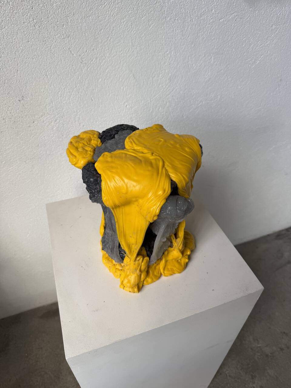 Resin fish sculpture