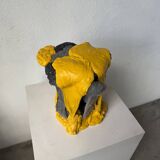 Resin fish sculpture