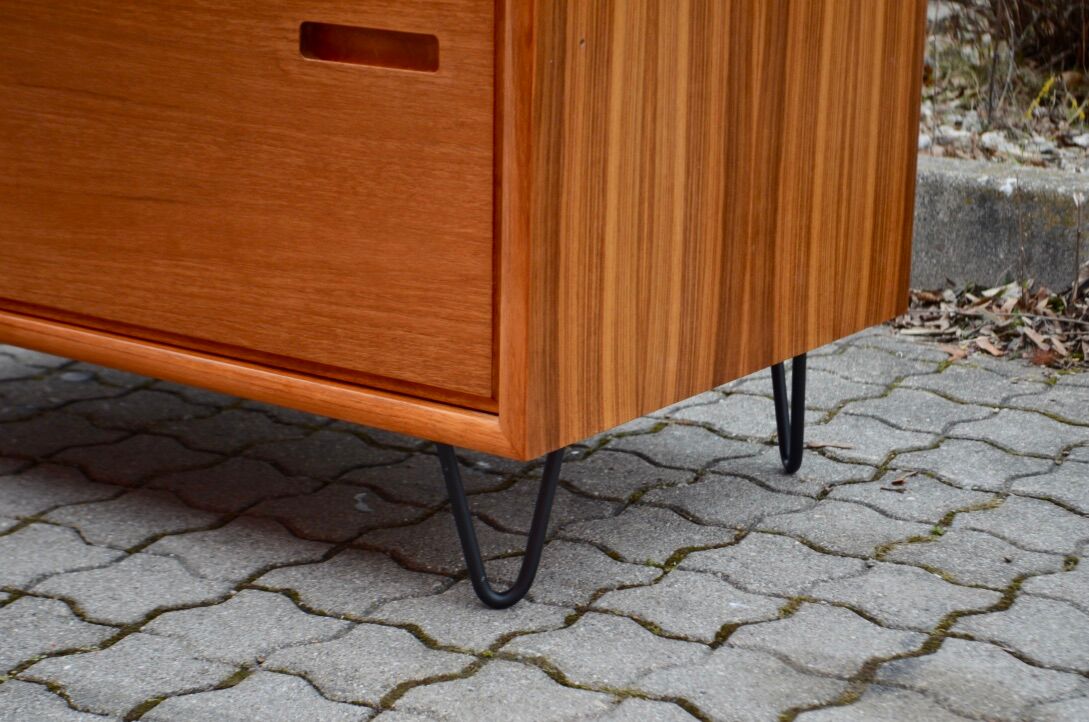 Danish Modern Teak Chest of Drawers  Cabinet Sideboard