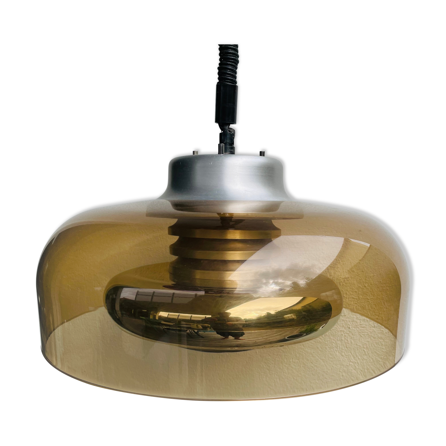 Lamp suspension Space Age UFO 70s