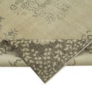 Hand-knotted turkish beige rug 190 cm x 293 cm