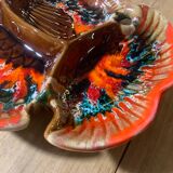 Plat vallauris poisson vintage