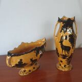 Duo of Orchies vases