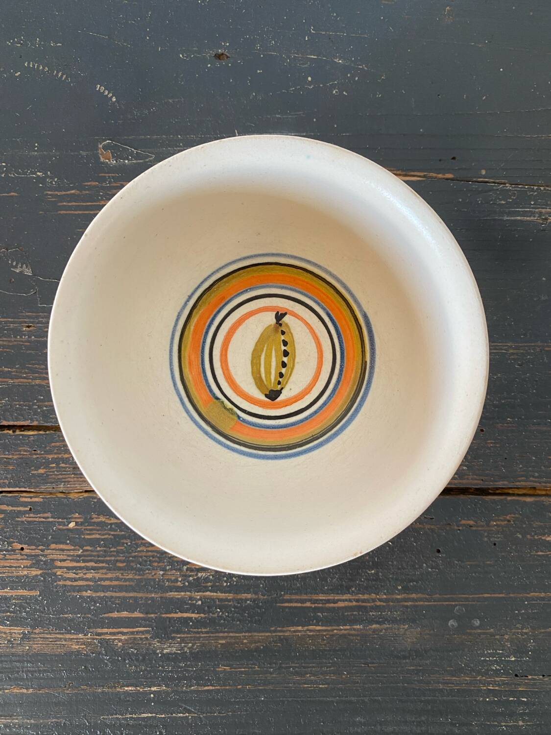 Roger Capron fruit bowl, Vallauris