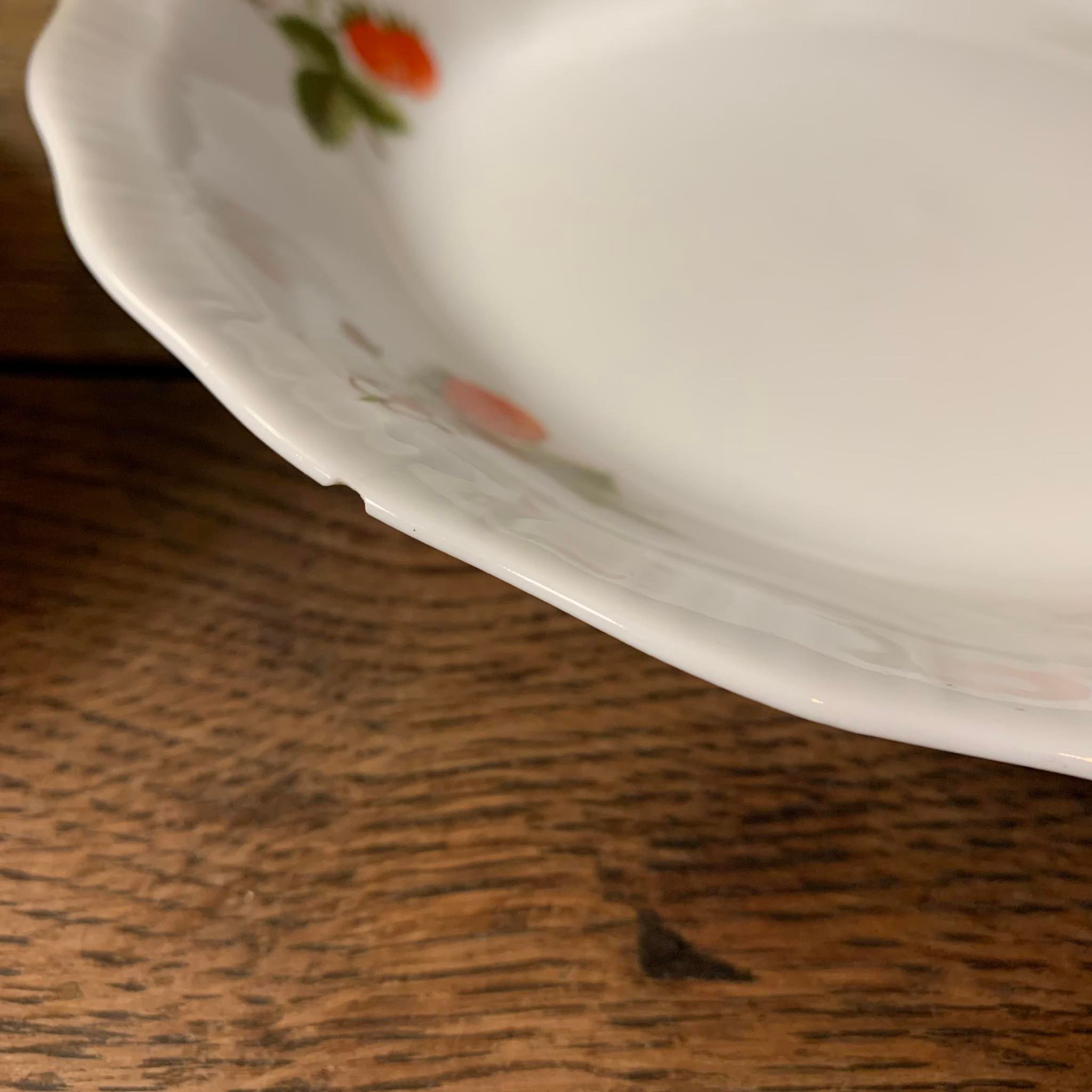 Service à fruits en porcelaine