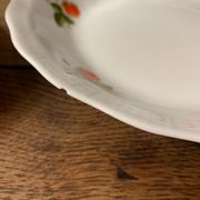 Service à fruits en porcelaine