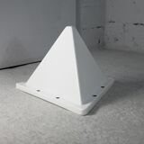 Fiberglass circa 1970. 6 tetrahedron-shaped elements. France.