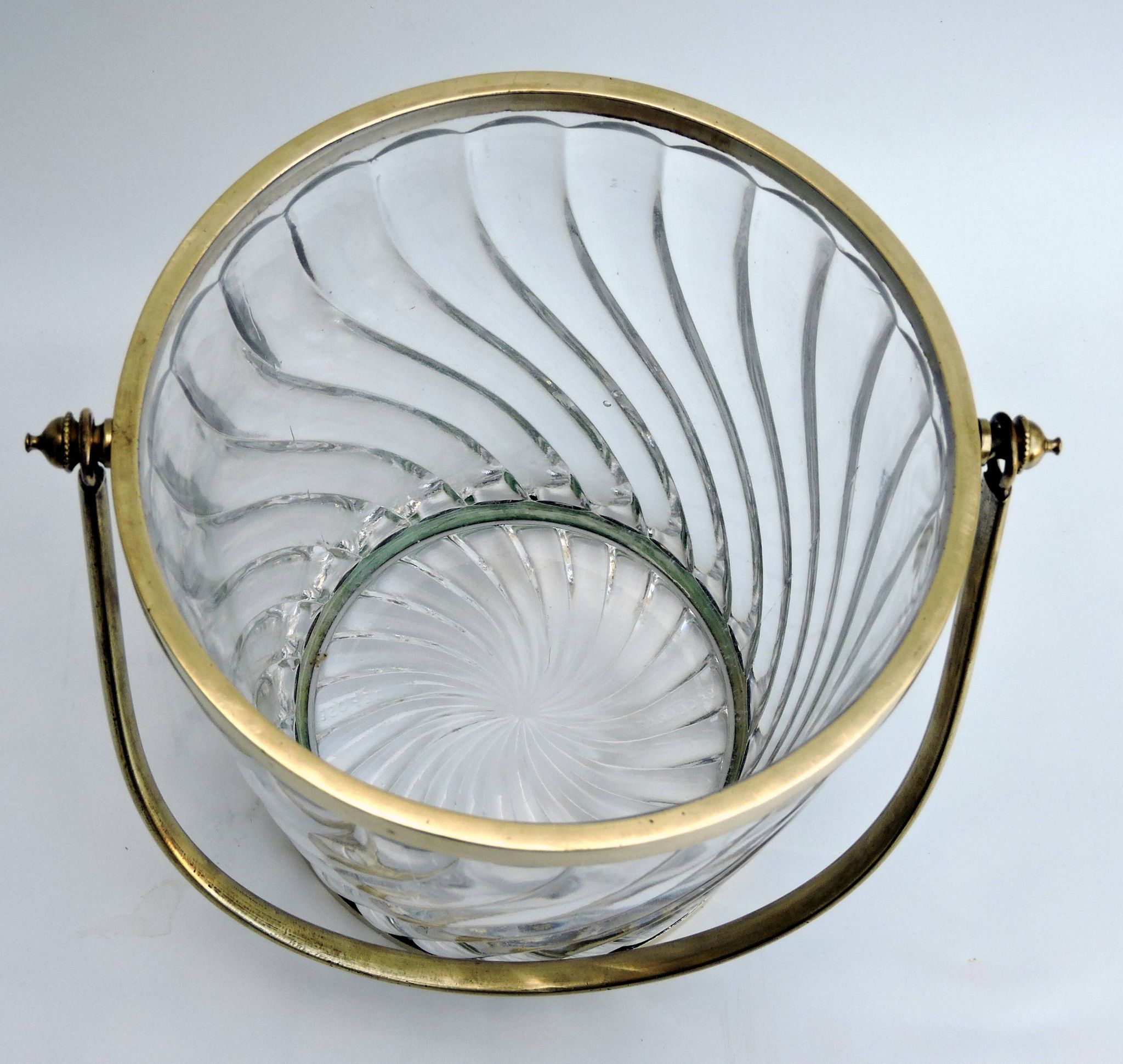 Ice bucket, baccarat crystal