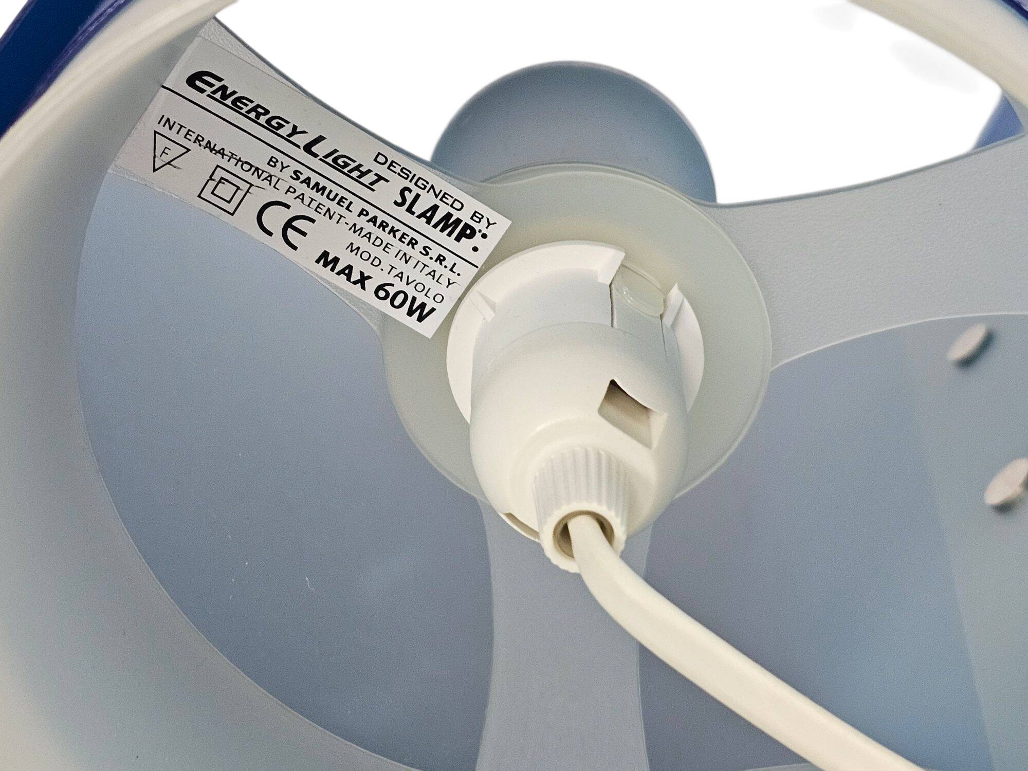 Slamp - design Samuel Parker - Energy Light - PVC - Italie - 80's