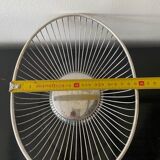 Vintage basket from De Uberti Italy in silver metal