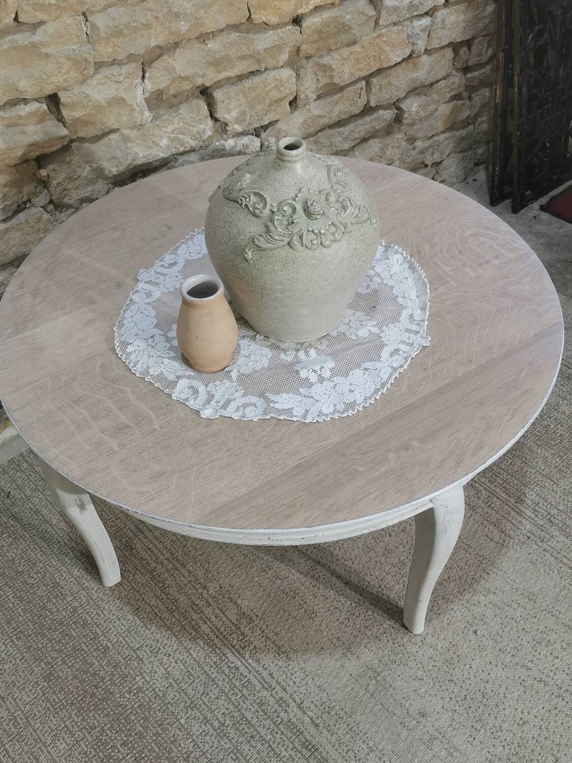 Oak coffee table