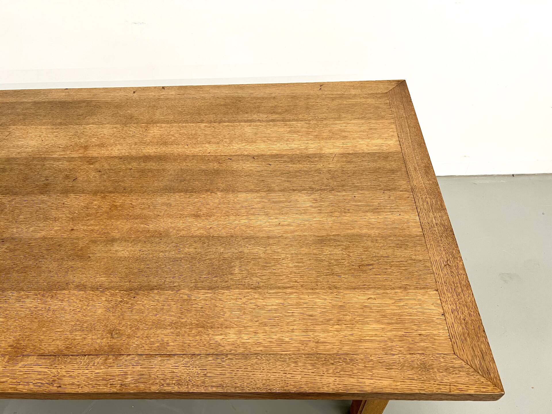 Oak farmhouse table, 1950s