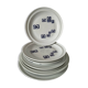 Porcelain set from Paris, Lima decoration – 7 pieces, 1970