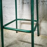 Metal stool and Formica