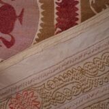 Hand knotted rug, vintage Turkish rug 101x130 cm