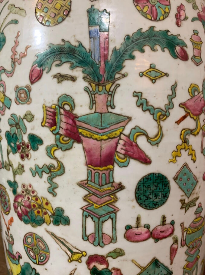 Canton Porcelain Vase, 19th century