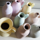 Decanter effect terracotta pastel gray