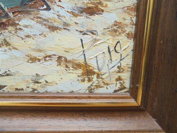 Painting – Seaside Village