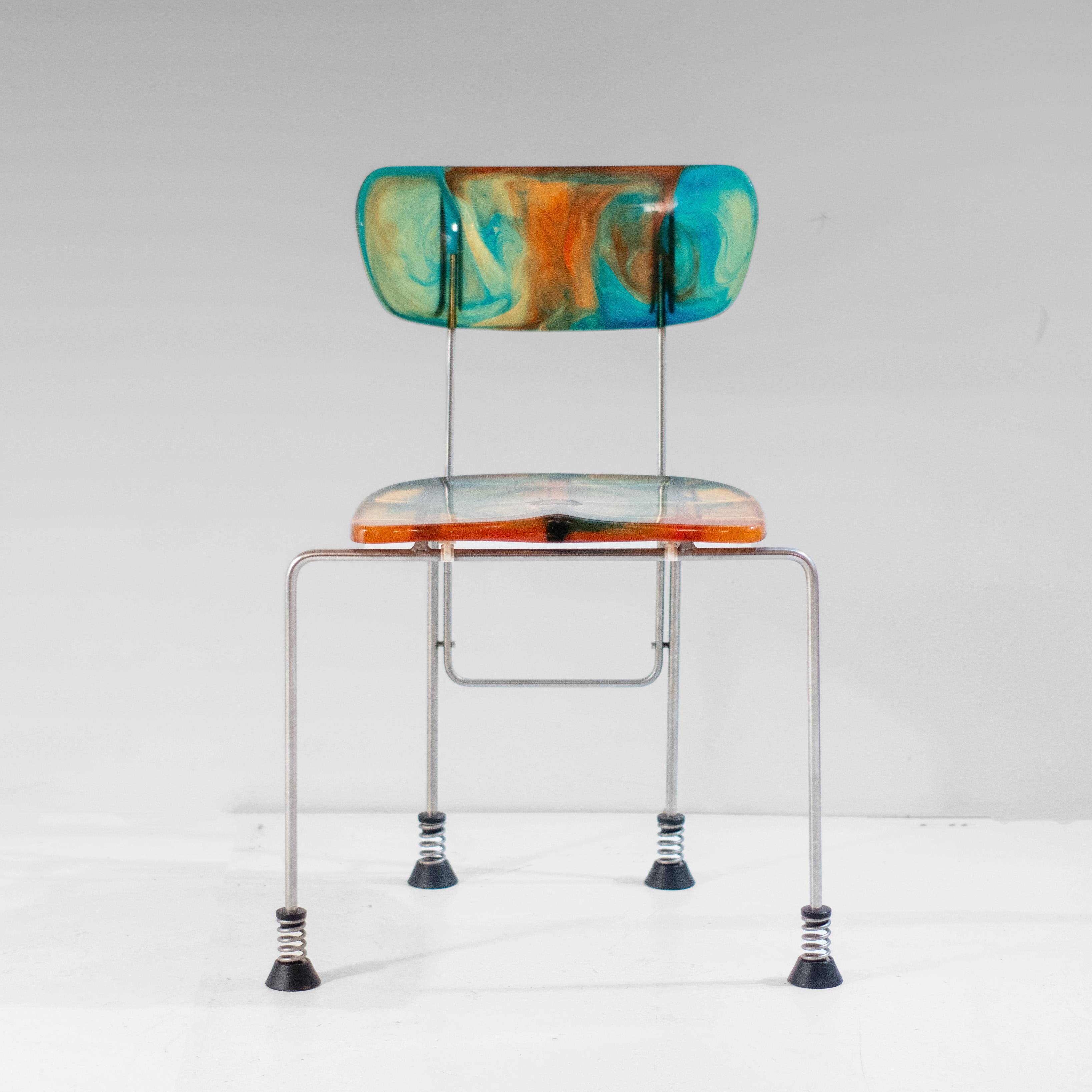 Italian Design Chair Broadway by Gaetano Pesce for Bernini, 1993