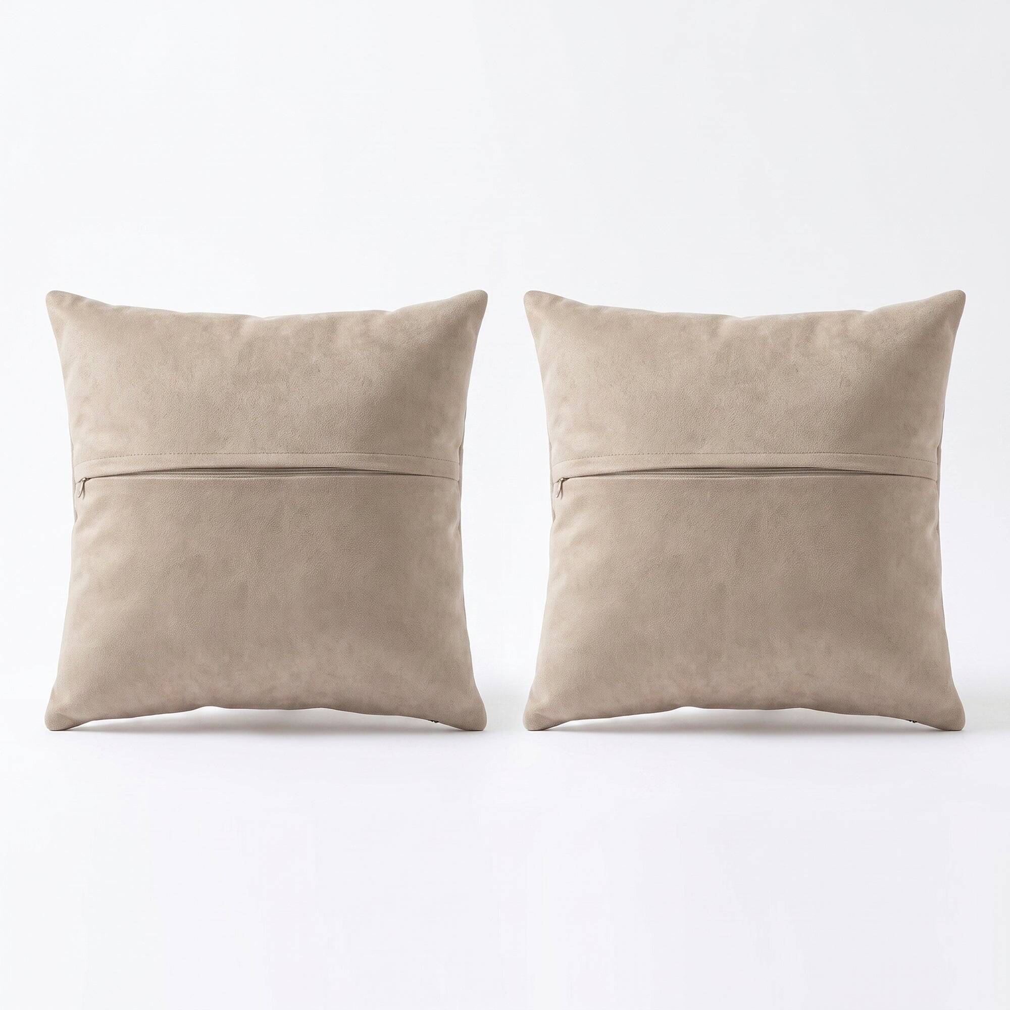 Set of 2 vintage kilim cushion covers 41x41 cm