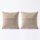 Set of 2 vintage kilim cushion covers 41x41 cm