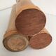 Lot of vintage natural bamboo vase