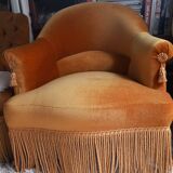 Paire de fauteuils " crapaud"