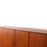 Buffet haut Mid-Century en Teck Modèle 13 par Gunni Omann pour Omann Jun, 1960s