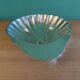 Silver metal scallop shell cup , Christofle , Fleuron