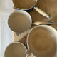 Series of cast iron pans Le Creuset bleues