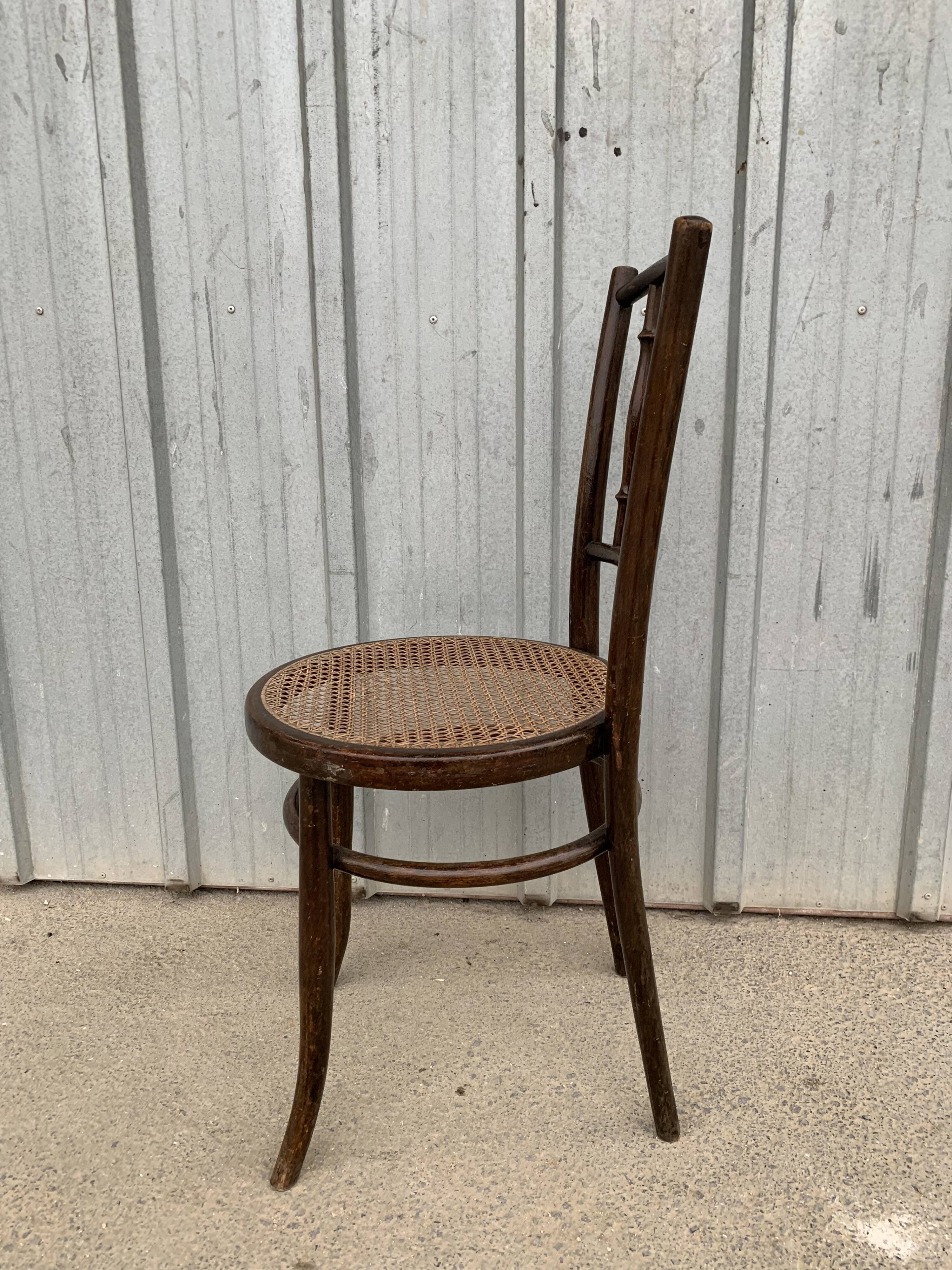 Antique bistro chair